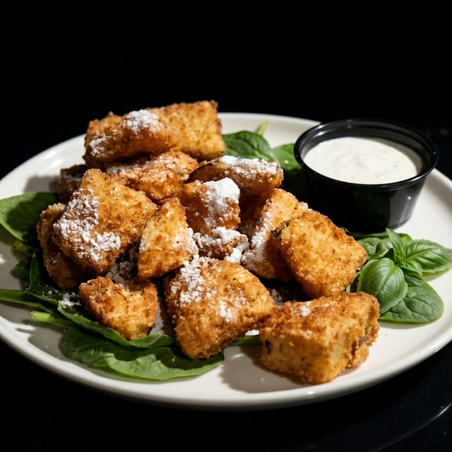 Fried Eggplant.