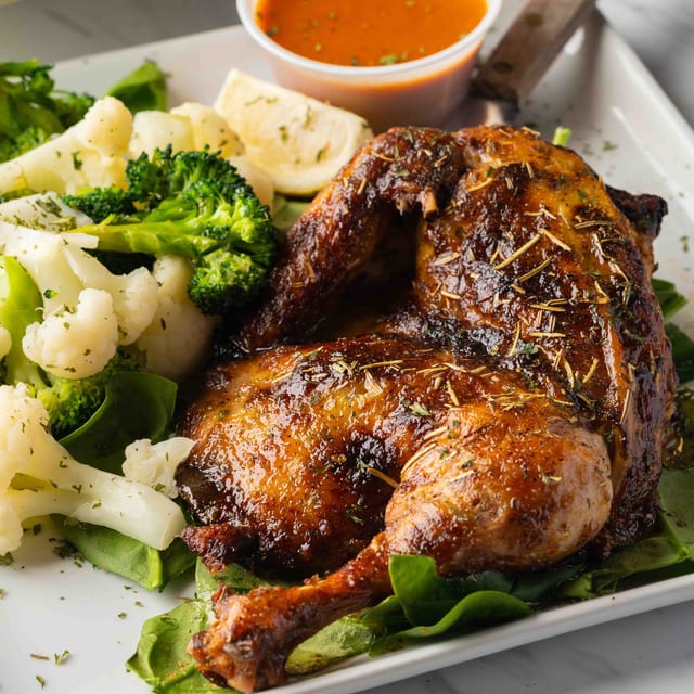Half Baked Lemon Chicken.
