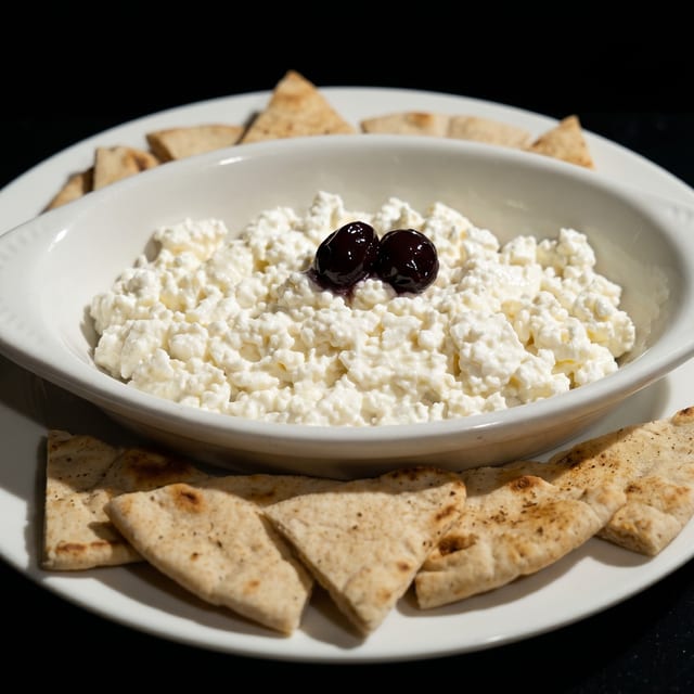 Pita, Feta, & Olive Oil.