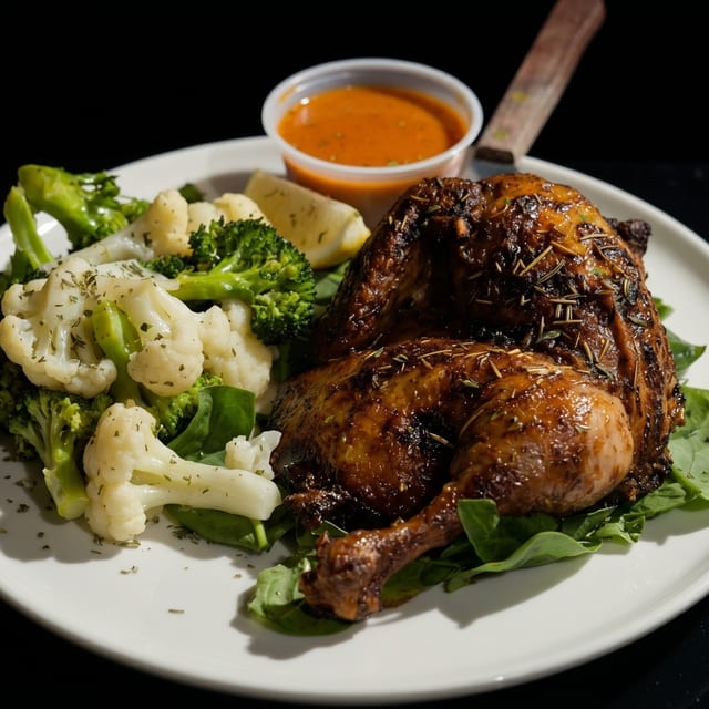 Half Baked Lemon Chicken.