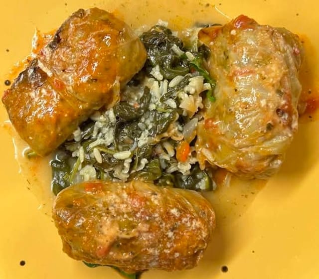 Stuffed Cabbage Rolls.