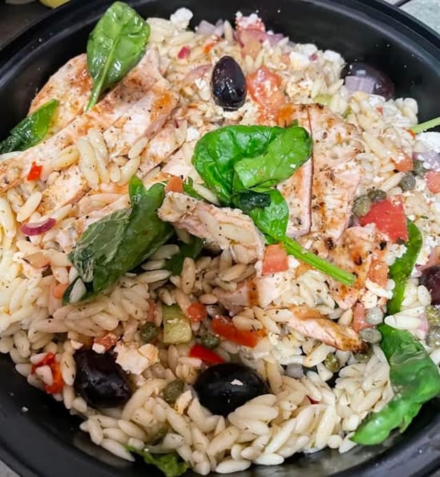 Orzo Chicken Salad.